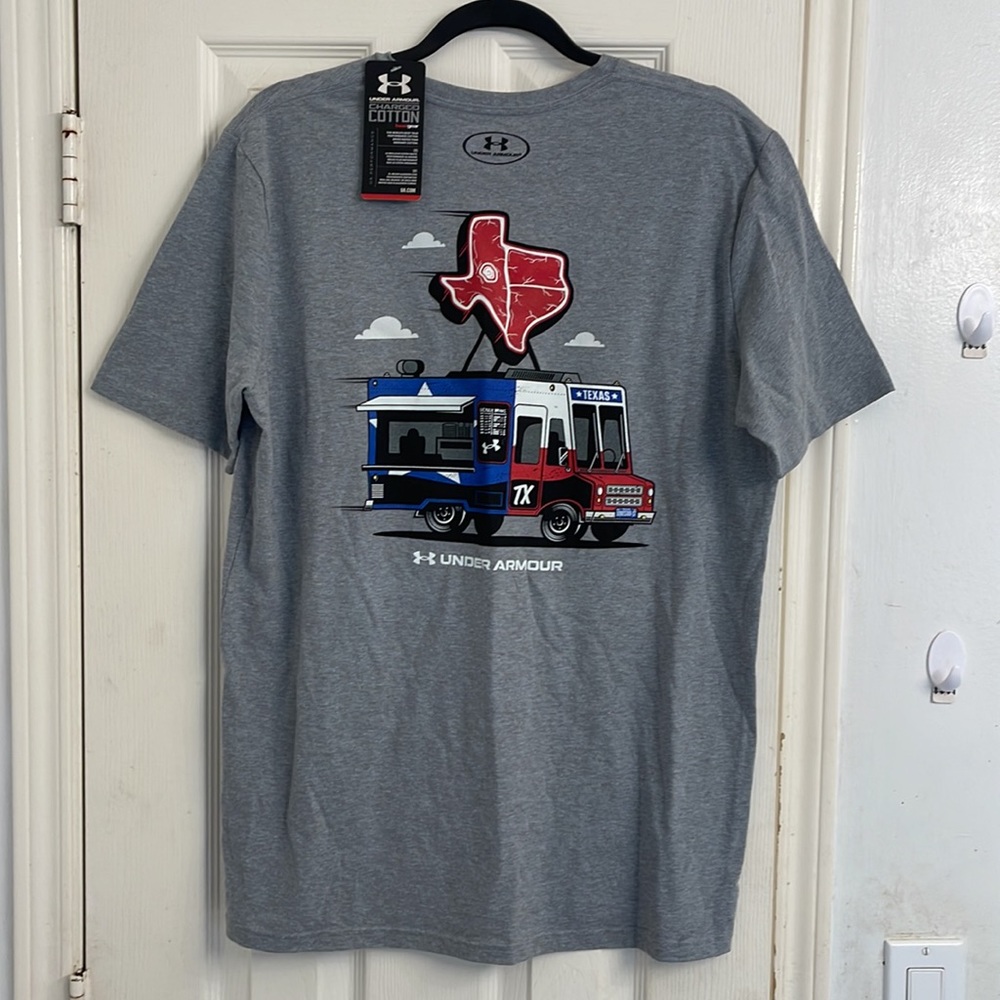 Under Armour Men’s Texas Food Truck Shirt - Picture 3 of 6